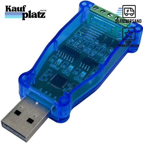 Usb rs485 konverter u10 - usb-zu-rs485-konverter, sh-u10