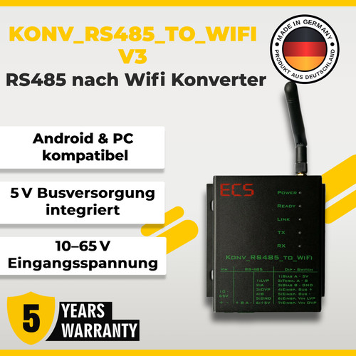 Konv rs485 wifi - konv_rs485_to_wifi_v3, (rs485