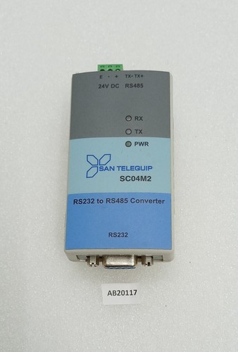 San telequip sc04m2 rs232 - telequip,